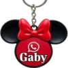 Llaveros Minnie Personalizados✨1🇲🇽&🇲🇽Clásica 10