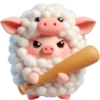 Cerdito disfrazado de oveja💞1🇵🇪Clásica 8
