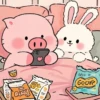 🧿Rabbit y Pig🐰🐷💕 7