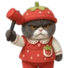 Gato fresita 🐈‍⬛🍓 14