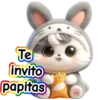 Gatito disfrazado de conejo💞1🇵🇪Clásica 10