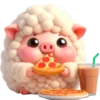 Cerdito disfrazado de oveja💞1🇵🇪Clásica 9
