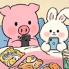 🧿Rabbit y Pig🐰🐷💕 11