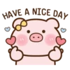 🐷 Pink Pig 1 English💖C☆ 8