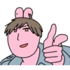 Pink Bunnyman V1 15