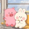 🧿Rabbit y Pig3🐰🐷💕 14