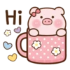 🐷 Pink Pig 1 English💖C☆ 11