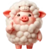 Cerdito disfrazado de oveja💞1🇵🇪Clásica 13