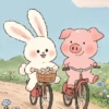 🧿Rabbit y Pig3🐰🐷💕 16