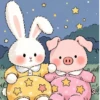 🧿Rabbit y Pig2🐰🐷💕 14