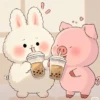 🧿Rabbit y Pig2🐰🐷💕 16