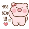 🐷 Pink Pig 1 English💖C☆ 12