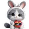 Gatito disfrazado de conejo💞1🇵🇪Clásica 15