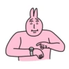 Pink Bunnyman V2 17