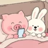 🧿Rabbit y Pig🐰🐷💕 16