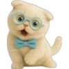 Gatito con lentes 😺👓 20