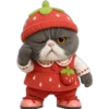 Gato fresita 🐈‍⬛🍓 21