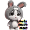 Gatito disfrazado de conejo💞1🇵🇪Clásica 20