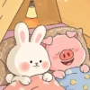 🧿Rabbit y Pig3🐰🐷💕 24