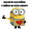 SALUDOS LAS NIÑAS Y NIÑOS DE ESTE GRUPO