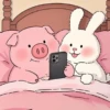 🧿Rabbit y Pig🐰🐷💕 20