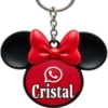 Llaveros Minnie Personalizados✨1🇲🇽&🇲🇽Clásica 21