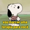 Memes do Snoopy 🤍🖤 11