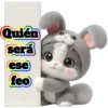 Gatito disfrazado de conejo💞1🇵🇪Clásica 22