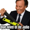 Que nivel el de Julio