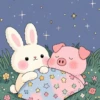 🧿Rabbit y Pig2🐰🐷💕 24