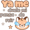Ya me * duele mi pansa reir * de