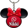 Llaveros Minnie Personalizados✨1🇲🇽&🇲🇽Clásica 24