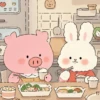 🧿Rabbit y Pig3🐰🐷💕 28