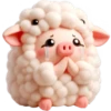 Cerdito disfrazado de oveja💞1🇵🇪Clásica 26