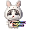 Gatito disfrazado de conejo💞1🇵🇪Clásica 27