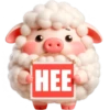 Cerdito disfrazado de oveja💞1🇵🇪Clásica 27