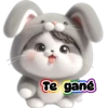 Gatito disfrazado de conejo💞1🇵🇪Clásica 29