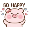 🐷 Pink Pig 1 English💖C☆ 19