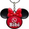 Llaveros Minnie Personalizados✨1🇲🇽&🇲🇽Clásica 29