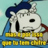 Memes do Snoopy 🤍🖤 16