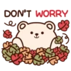 Bear in Autumn 1 English💖C☆ 20