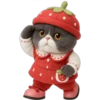 Gato fresita 🐈‍⬛🍓 29