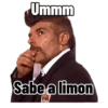 Ummm Sabe a limon