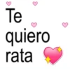 Te quiero rata