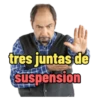 tres juntas de *Suspension