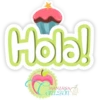 Hola! REPOSTERIA FINA GALLETAS DECORAD MANZANA orazon