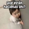 Qué están haciendo ahí? Persy