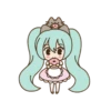 Hatsune Miku x Pusheen (GIF) 12