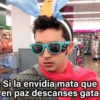 Si la envidia mata que en paz descanses gata