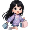Purple hoodie girl 💜👩🏻 15